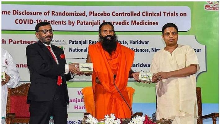 ayush minister sripad nayiks reaction about pathanjalis covid medicine ayush minister sripad nayiks reaction about pathanjalis covid medicine