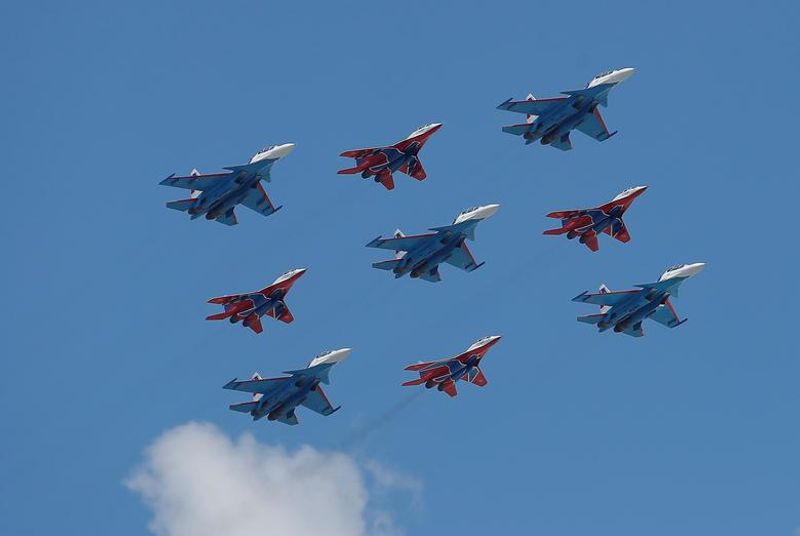 indian troops participate in victory day parade in moscow