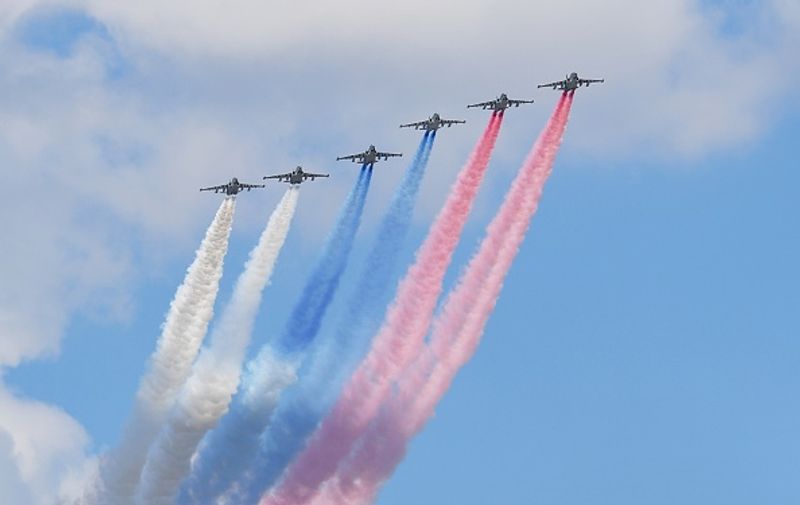 indian troops participate in victory day parade in moscow