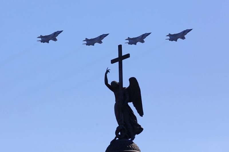 indian troops participate in victory day parade in moscow