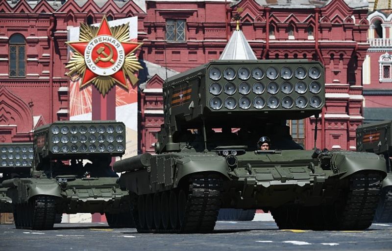 indian troops participate in victory day parade in moscow