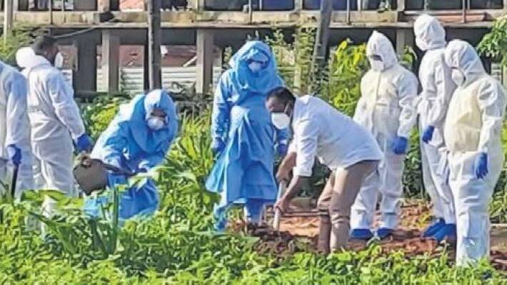 mla ut Khader flayed for burying Covid victim without even ppe kit mla ut Khader flayed for burying Covid victim without even ppe kit