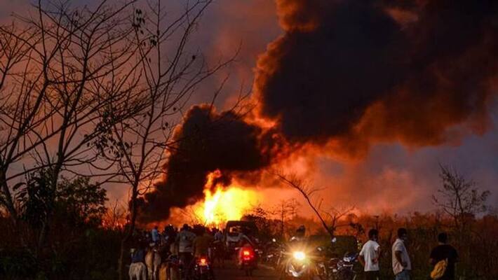 Eleven people dead after gas pipeline explosion in China lns Eleven people dead after gas pipeline explosion in China lns