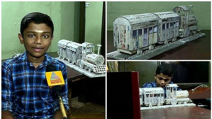 seventh standard boy from thrissur gets attention from indian railway seventh standard boy from thrissur gets attention from indian railway