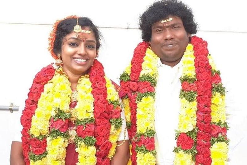 காமெடி நடிகர் யோகிபாபு மஞ்சு பார்கவியை 2020இல் பிப்ரவரி மாதம் திருமணம் ஆனது 