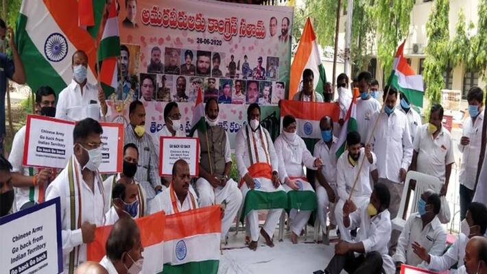 TPCC chief Uttam kumar reddy participates amaraveerulaku salam programme TPCC chief Uttam kumar reddy participates amaraveerulaku salam programme