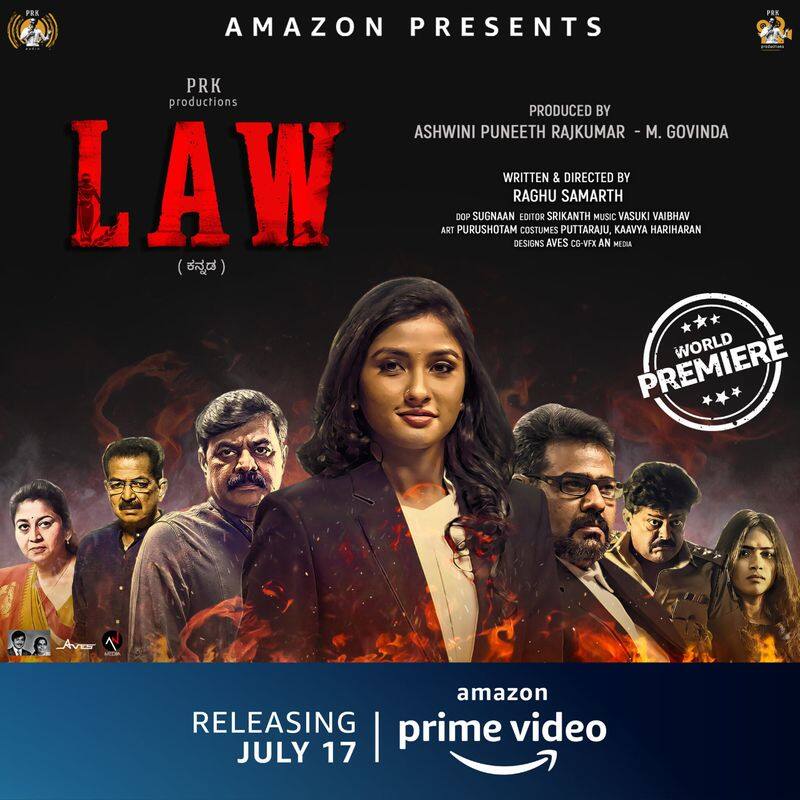 Kannada LAW movie releasing in Amazon Prime video