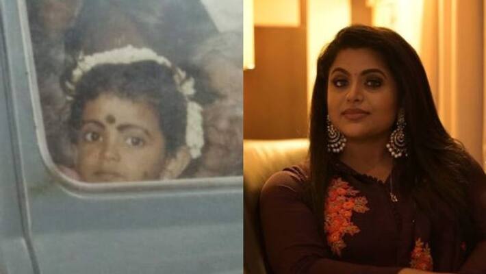malayalam biggboss season 2 fame veena nair shared her chilhood photo with nostalgic quotes malayalam biggboss season 2 fame veena nair shared her chilhood photo with nostalgic quotes