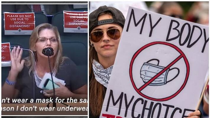 i neither wear mask nor underwear, says florida anti mask campaigners in county meeting i neither wear mask nor underwear, says florida anti mask campaigners in county meeting