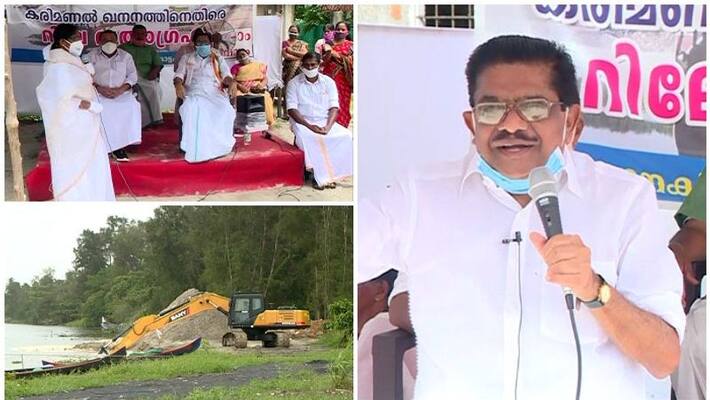vm sudheeran against pinarayi vijayan on thottappally sand mining and removal vm sudheeran against pinarayi vijayan on thottappally sand mining and removal
