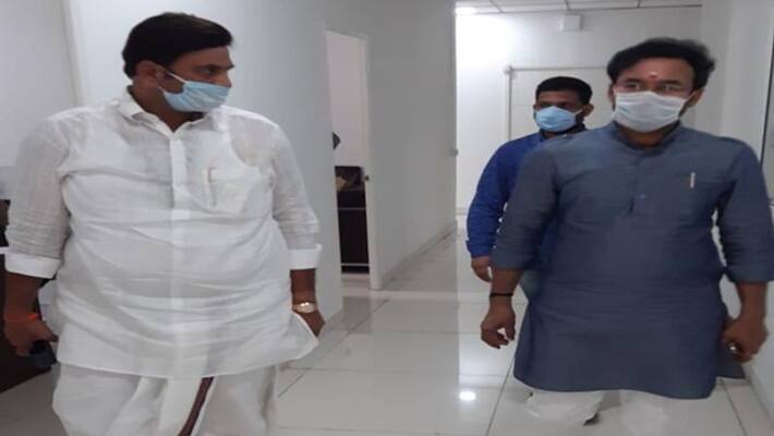 YCP rebel MP Raghurama Krishnama Raju Targets Vijaysai Reddy YCP rebel MP Raghurama Krishnama Raju Targets Vijaysai Reddy
