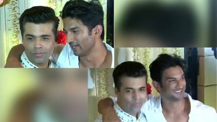 Karan Johar and Suhsnat Singh rajput's video went viral AD Karan Johar and Suhsnat Singh rajput's video went viral AD