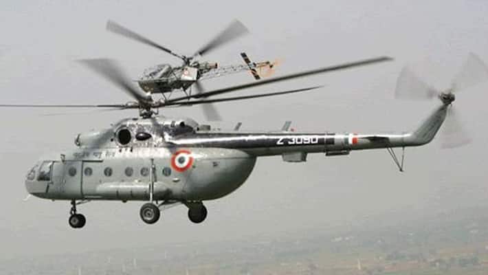 IAF Chopper Makes Precautionary Landing In Uttar Pradesh's Saharanpur lns IAF Chopper Makes Precautionary Landing In Uttar Pradesh's Saharanpur lns