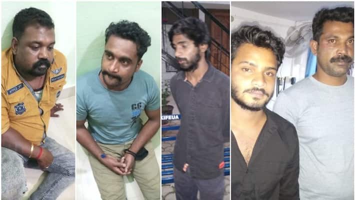 five member team arrested in bathary five member team arrested in bathary