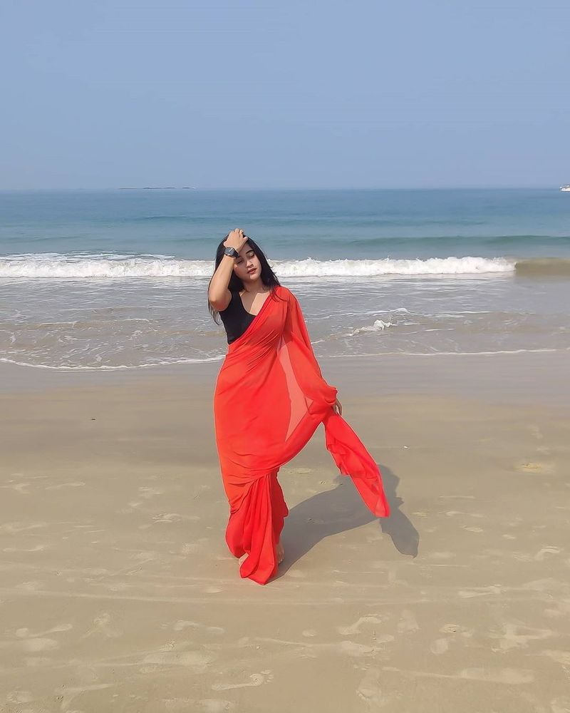 Bigg Boss Fame Social Media Star Deepthi Sunaina Hot Photos