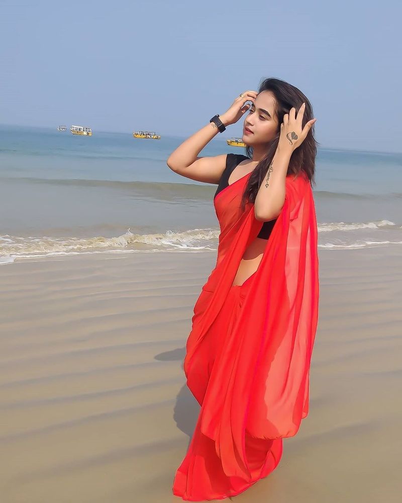 Bigg Boss Fame Social Media Star Deepthi Sunaina Hot Photos