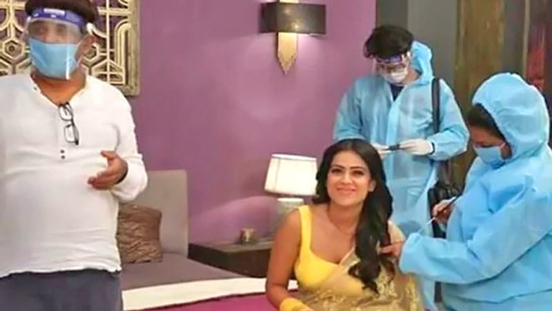 Bhabhiji ghar par hain Shooting starts after 100 days lockdwon KPG