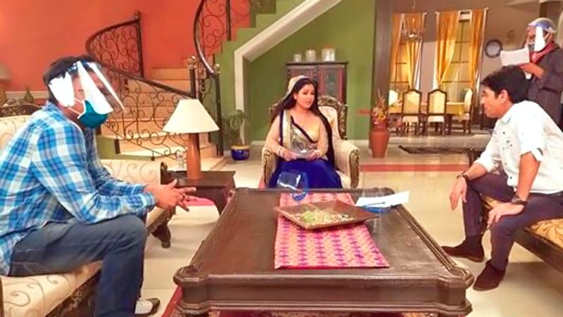 Bhabhiji ghar par hain Shooting starts after 100 days lockdwon KPG