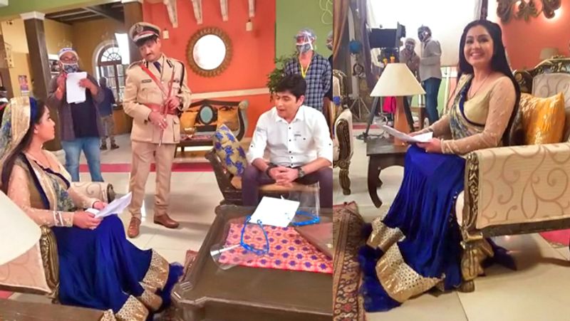 Bhabhiji ghar par hain Shooting starts after 100 days lockdwon KPG