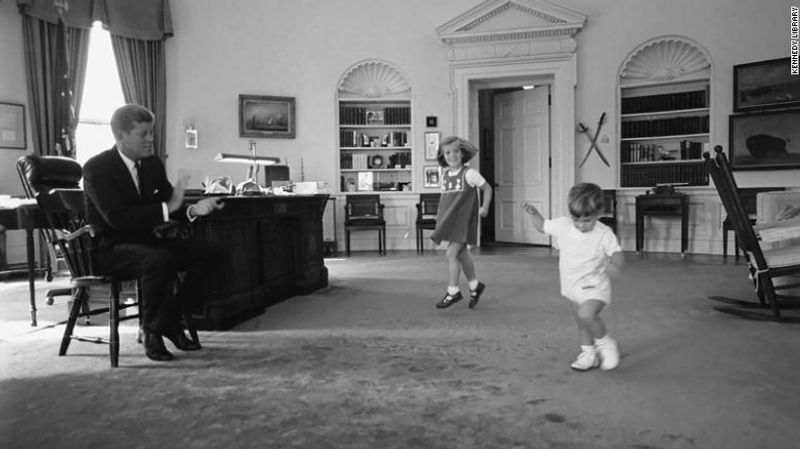 us presidents working from home photos