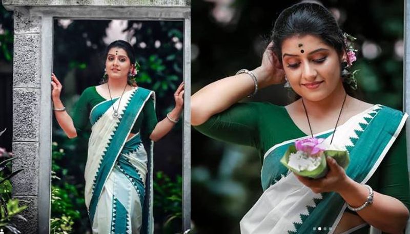 sarayu set saree photos viral