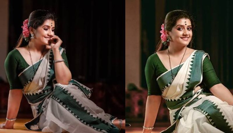 sarayu set saree photos viral