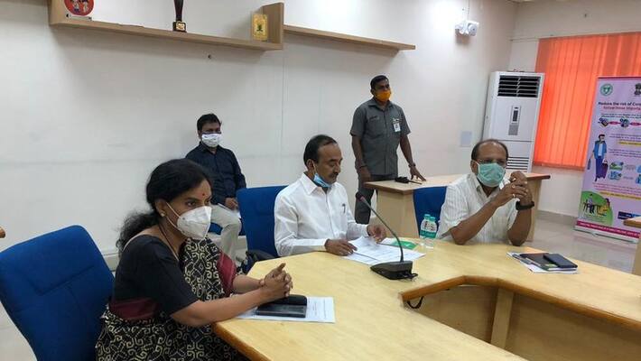 1.1 percent corona deaths in Telangana says minister Etela Rajender 1.1 percent corona deaths in Telangana says minister Etela Rajender