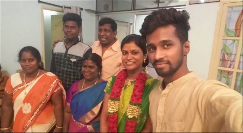 வடிவேலுவின் மனைவி சரோஜா குடும்பத்துடன் எடுத்த புகைப்படம் 