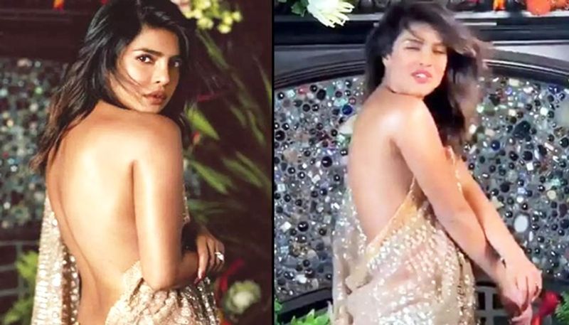 Last June, Priyanka Chopra was featured in an American magazine InStyle where she donned designer Tarun Tahiliani's saree.
