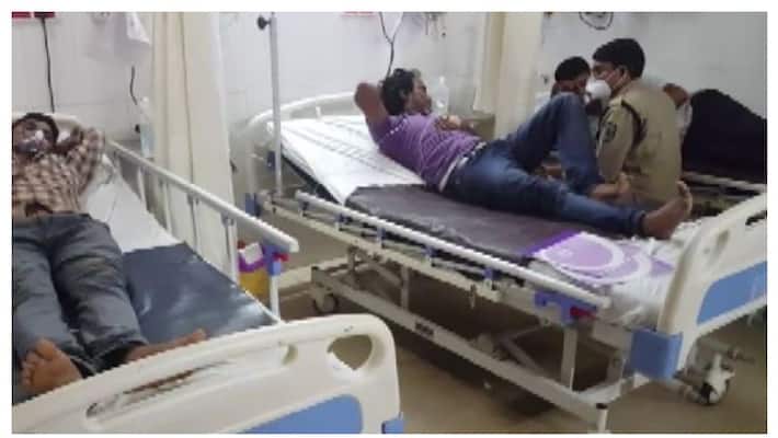 Two Dead Four Hospitalised After Gas Leak At Visakhapatnam Pharma Unit SS Two Dead Four Hospitalised After Gas Leak At Visakhapatnam Pharma Unit SS