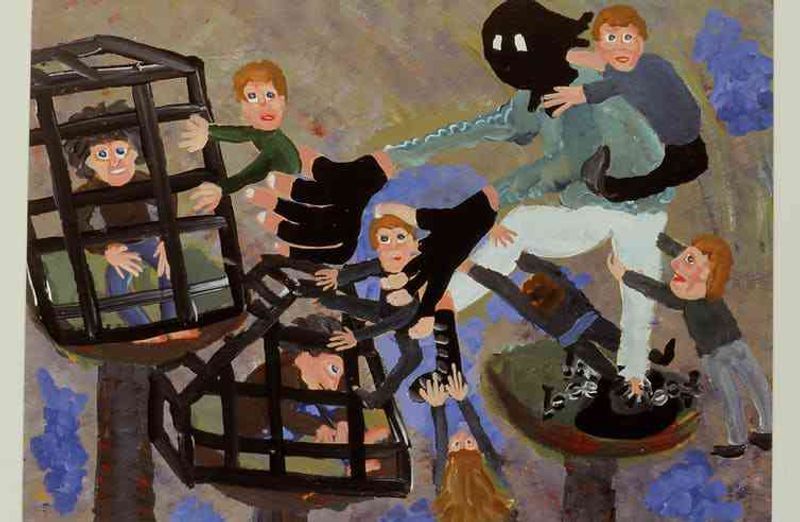 art works by prisoners in Michigan