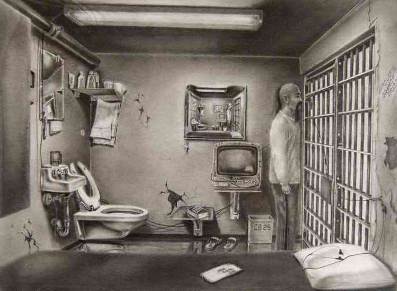 art works by prisoners in Michigan