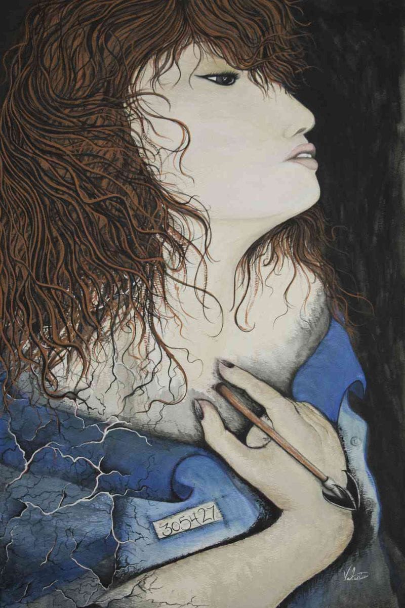 art works by prisoners in Michigan