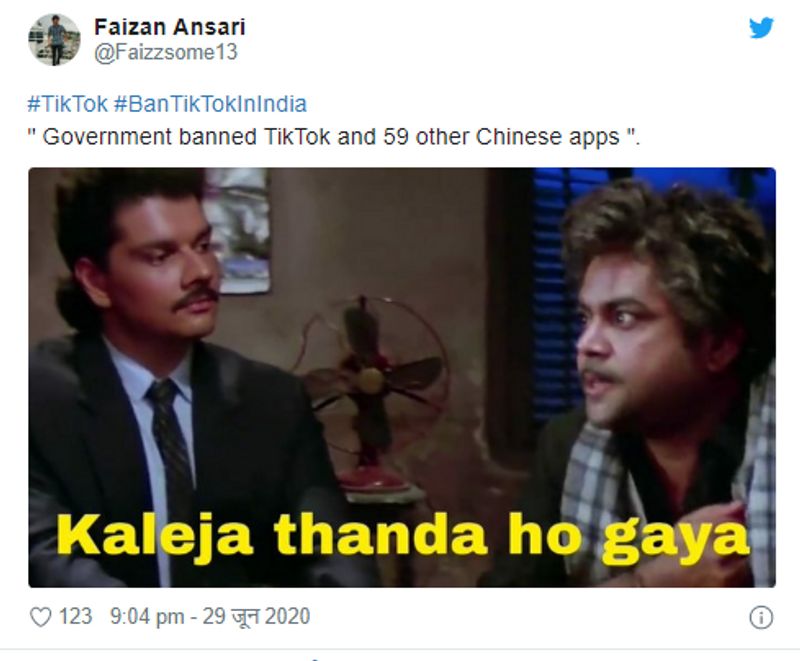 ट्विटर पर टॉप टेन में ट्रेंड कर रहे 10 हैशटेग, सभी चाइनीज ऐप्स से जुड़े हैं। इसमें लोग #PUBG को बैन न किए जाने पर खासे खुश हैं। 