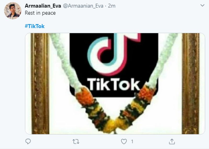 ट्रोलर्स ने डिजिटल स्ट्राइक के बाद Tik Tok को Rest In Peace कर दिया है।