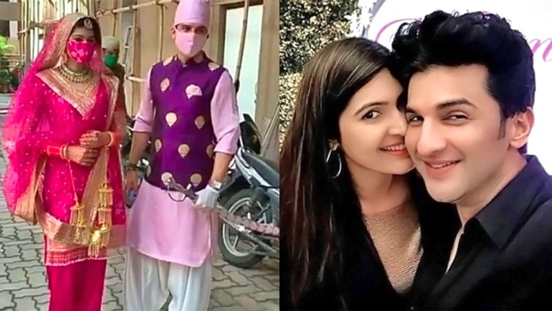 दूसरी ओर, संगीता के माता-पिता भी बुजुर्ग हैं इसलिए उनके पेरेंट्स भी शादी में शामिल नहीं हुए। हालांकि कपल ने कहा है कि वो बाद में अपने फ्रेंड्स और फैमिली के लिए एक ग्रैंड रिसेप्शन जरूर रखेंगे। 