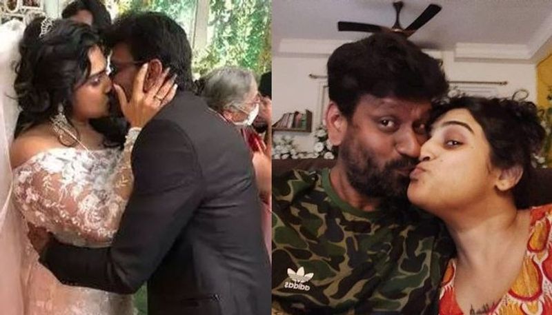 இந்நிலையில் மீண்டும் கணவர் பீட்டர் பால் தனது நெற்றியில் முத்தமிடும் போட்டோவை இன்ஸ்டாகிராம் பக்கத்தில் வனிதா பகிர்ந்துள்ளார். 