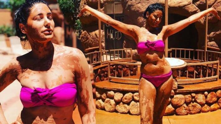Nargis Fakhri's Detox Mantra In Pics: Mud-Bath And California Sun Nargis Fakhri's Detox Mantra In Pics: Mud-Bath And California Sun