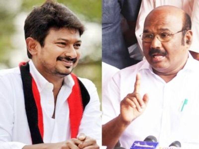 Minister Jayakumar is a PlayBoy...  udhayanidhi stalin conflict