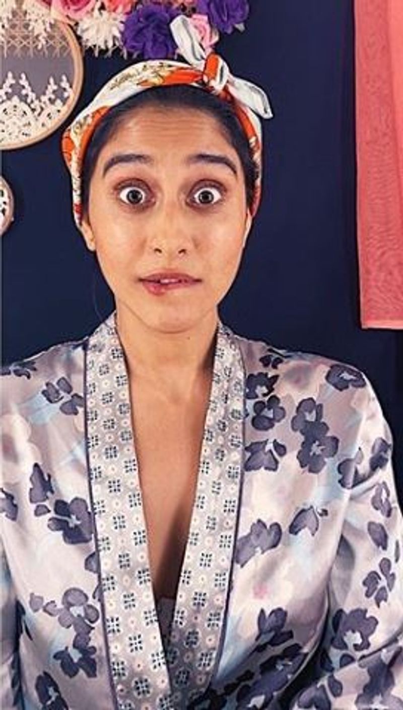 Kannada Regina Cassandra says no to kiss and romance during corona lockdown shooting