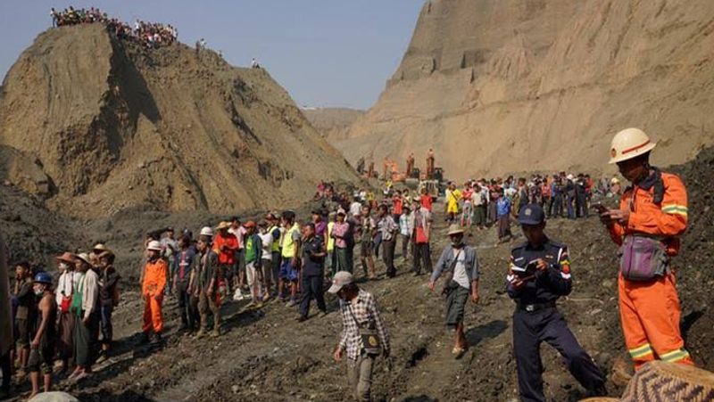 At least 110 killed in mudslide at jade mine in Myanmar KPP