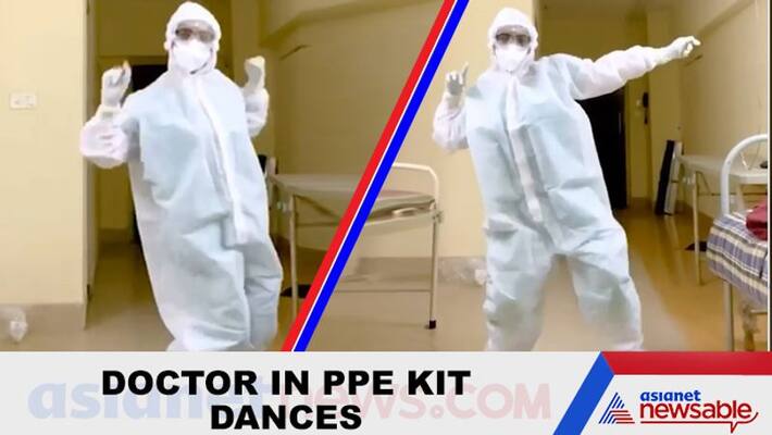 Doctor dancing to Nora Fatehi-Varun Dhawan's 'Garmi' song wearing PPE kit goes viral - Watch Doctor dancing to Nora Fatehi-Varun Dhawan's 'Garmi' song wearing PPE kit goes viral - Watch
