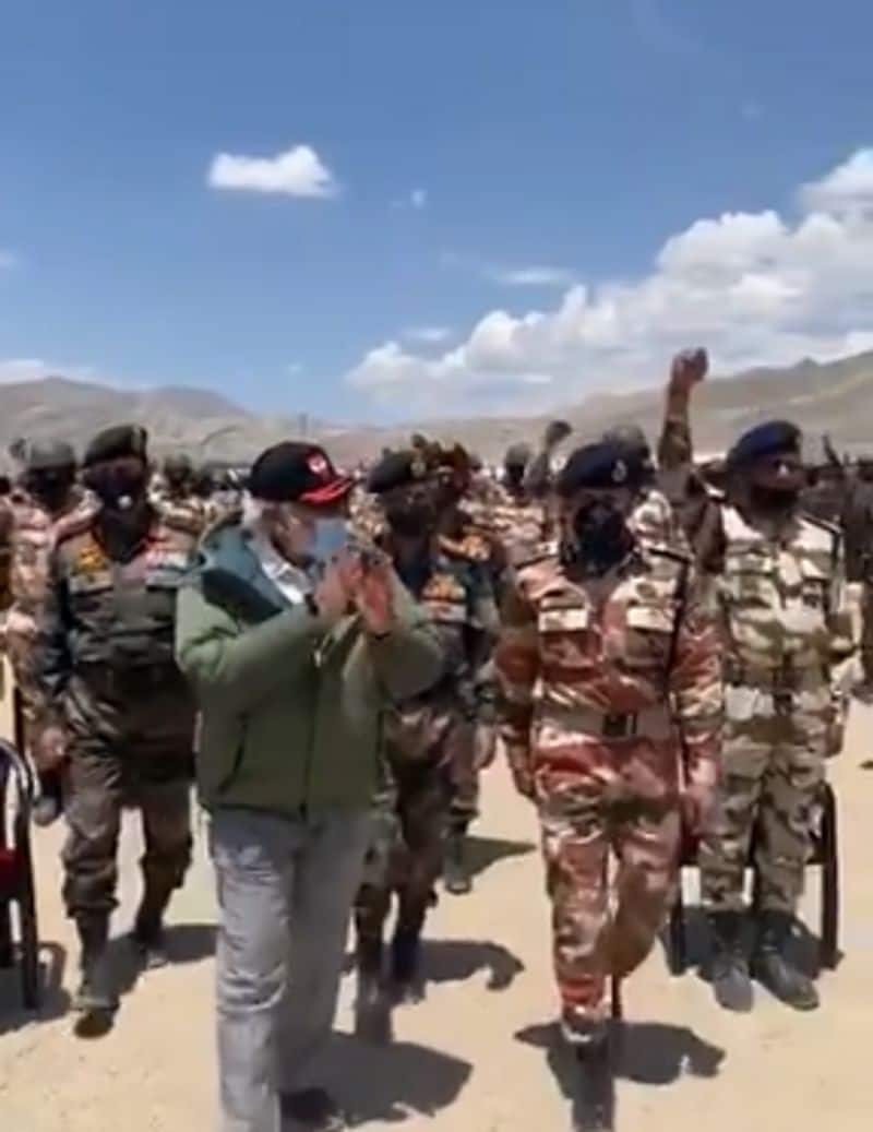 Bharat Mata's enemies have seen your fire, fury: PM Modi boosts soldiers' morale in Ladakh