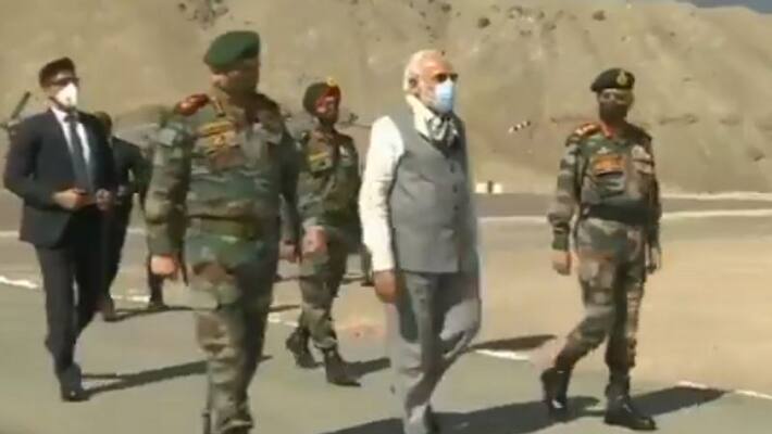 pm narendra modi's ladakh visit create tension in border situation says china bsm pm narendra modi's ladakh visit create tension in border situation says china bsm