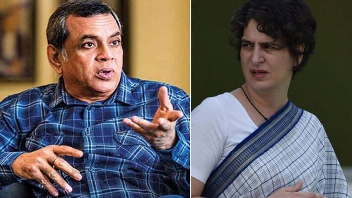 Paresh Rawal tweets on Congress leader priyanka gandhi bunglow matter KPY Paresh Rawal tweets on Congress leader priyanka gandhi bunglow matter KPY