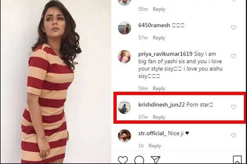 You ara a porn star? Fan asking Shocking Question to Bigboss fame Aishwarya Dutta