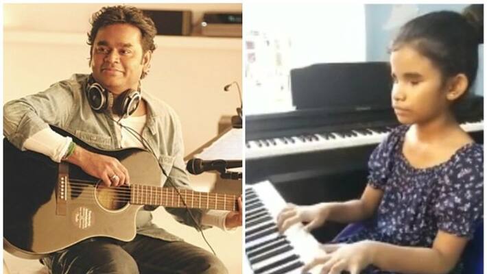 musician A R Rahman wows after seeing performance of visually impaired girl musician A R Rahman wows after seeing performance of visually impaired girl