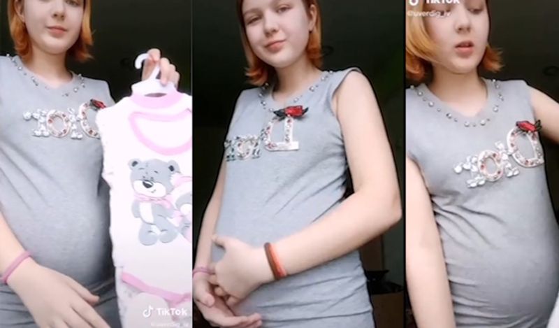 13 year old pregnant russian girl announces when will she plans next child with 10 year old lover kph
