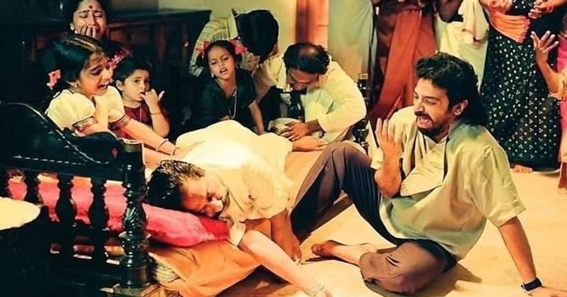 ஐயா இறந்த பின் கமல் அழும் காட்சி நெஞ்சை உலுக்கியது 