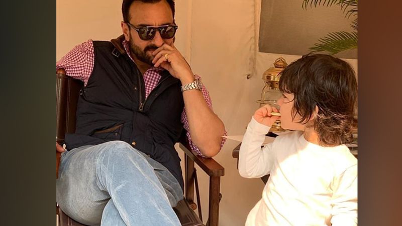In an interview, Saif Ali Khan had said that Taimur has got a bit of Rabindranath Tagore, Raj Kapoor, Mansoor Ali Khan Pataudi in him as he called Taimur as the genetic treasure trove’
